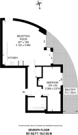 Floorplan area for info only, not for £/sq. ft valuation