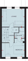 The first floor floorplan of The Greenwood