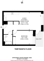 Floorplan area for info only, not for £/sq. ft valuation