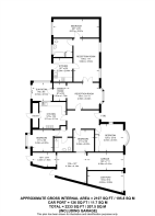 Floorplan area for info only, not for £/sq. ft valuation