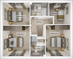 First Floor - 3D