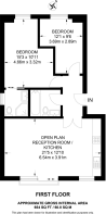 Floorplan area for info only, not for £/sq. ft valuation