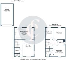 61 Chestnut Avenue, Meon Vale - all floors