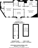 Floorplan area for info only, not for £/sq. ft valuation
