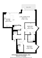 Floorplan area for info only, not for £/sq. ft valuation
