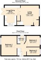 2D FLOORPLAN - 3 BED