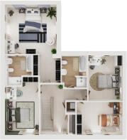 First floor plan Moreton