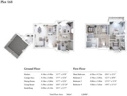 Plot 168 Rivers Edge - Floorplan