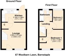 67 Woolbarn Lawn, Barnstaple - all floors.JPG