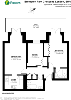 Floorplan area for info only, not for £/sq. ft valuation