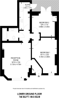 Floorplan area for info only, not for Â£/sq. ft valuation