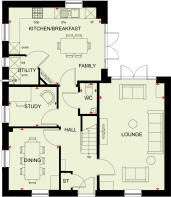 Alfreton Ground Floor Floorplan