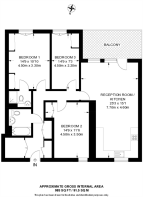 Floorplan area for info only, not for £/sq. ft valuation