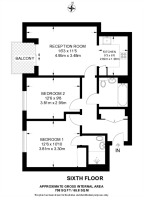 Floorplan area for info only, not for £/sq. ft valuation