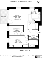 Floorplan area for info only, not for £/sq. ft valuation