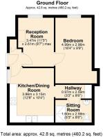 Floorplan - Cherry Cottage