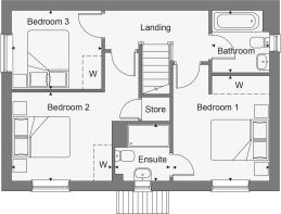 Dandara - The Heathers - Home 43, The Gosford V2 floorplan