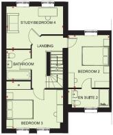 BDW North Thames Padstow Special 4 bedroom home Ground floor floorplan