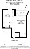 1 Bed F-Plan Example