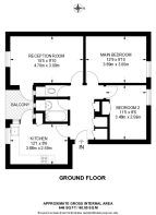 Floorplan area for info only, not for £/sq. ft valuation