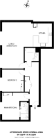 Floorplan area for info only, not for £/sq. ft valuation