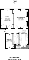 Floorplan area for info only, not for £/sq. ft valuation