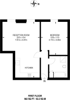 Floorplan area for info only, not for £/sq. ft valuation