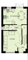 Aston Grange A3 Ellerton ground floor plan