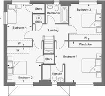 Dandara - Braeburn Fields - The Chartwell, Home 117 floorplan