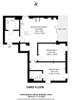 Floorplan area for info only, not for £/sq. ft valuation