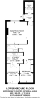 Floorplan area for info only, not for £/sq. ft valuation