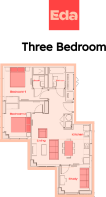 3 Bed Floor Plan