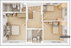 First Floor - Birdseye View