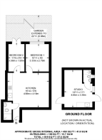 Floorplan area for info only, not for £/sq. ft valuation