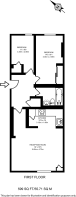 Floorplan area for info only, not for £/sq. ft valuation