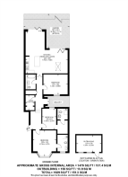 Floorplan area for info only, not for £/sq. ft valuation