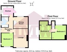 Floor Plan for 67 Ronald Avenue, Llandudno Junctio