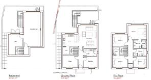 Plot A proposed floorplans