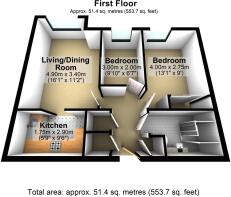 ORCHID COURT FLOOR PLAN 3D
