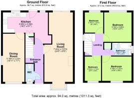 9 The Maltings, Walkern, Stevenage - all floors.JP