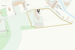 Approximate boundary of plot