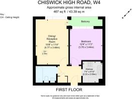 Flat 103, 560 Chiswick High Road, Chiswick, London