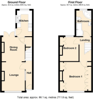 2D floor plan