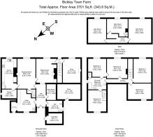 Main House Floor Plan Bickley Town Farm