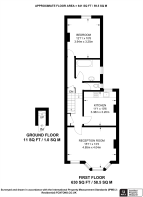 Floorplan area for info only, not for £/sq. ft valuation