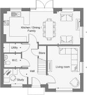 Dandara - Prior's Edge - The Goodwood, Home 18 floorplan