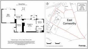 Combined Floor and Land Plan