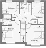 Dandara - Buckmore Green - The Goodwood, Home 75 floorplan