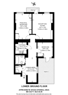 Floorplan area for info only, not for £/sq. ft valuation