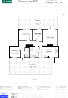 Floorplan area for info only, not for £/sq. ft valuation